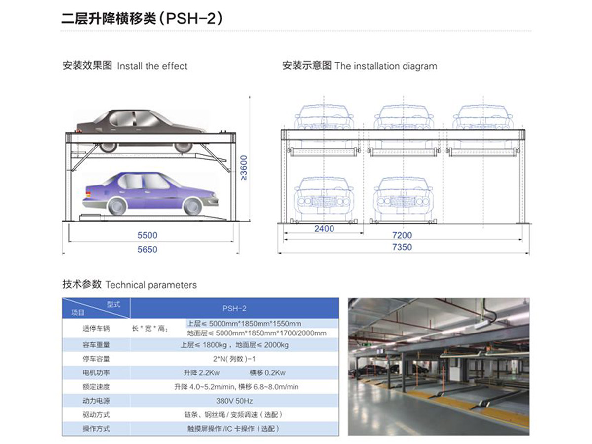 The two layer lifting class (PSH-2)